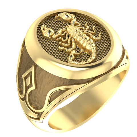 Copy of Dragon Yin Yang Ring forScorpion Animal Rings for Men Gothic Punk Brass Jewelry Size 6-15 Men Women Amulet Brass Jewelry Size 6-15