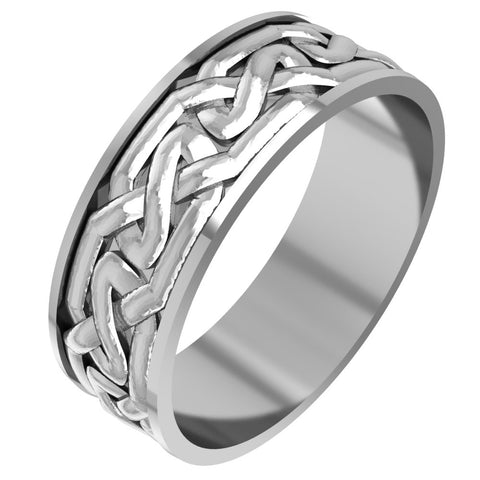 Celtic Knot Ring Men Women Jewelry 925 Sterling Silver Size 6-15